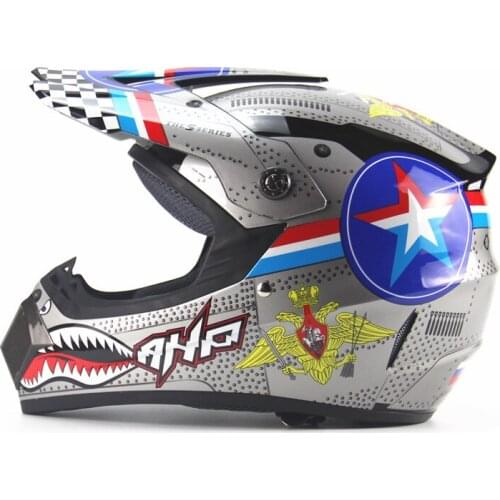 Motorcycle Riding Helmets ATV Dirt Bike Downhill DH Off-road Racing Helmet Motorbike Motocross Open Face Cross Helmet
