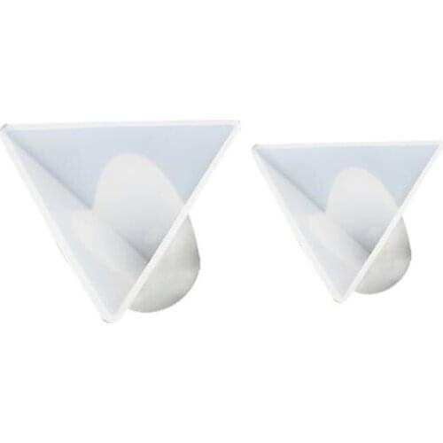 Triangular Pyramid Silicone Crystal Mold UV Resin Mixed Style Epoxy Resin Craft Supplies Epoxy Resin Soft Mold