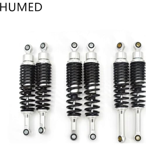 Universal GN retro motorcycle modified spring Motorcycle rear shock absorber 370mm 330mm 355mm