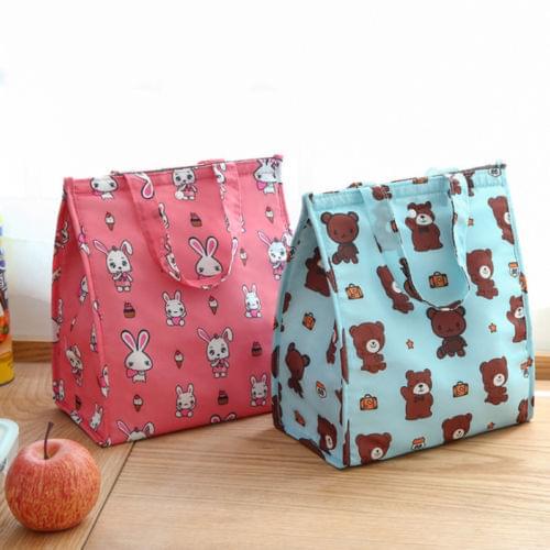 6 Styles Waterproof Portable Picnic Bag Foldable Insulated Food Storage Box Large Capacity Tote Lunch Bag