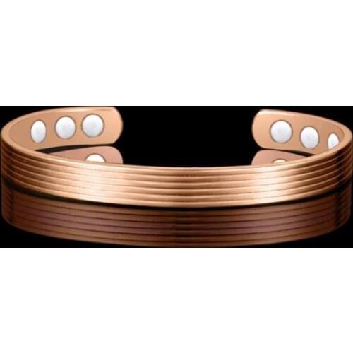 Jewelry Health Care Anti Arthritis Rheumatism Pain Relief Bio Magnetic Copper Bracelets Bangles For Women