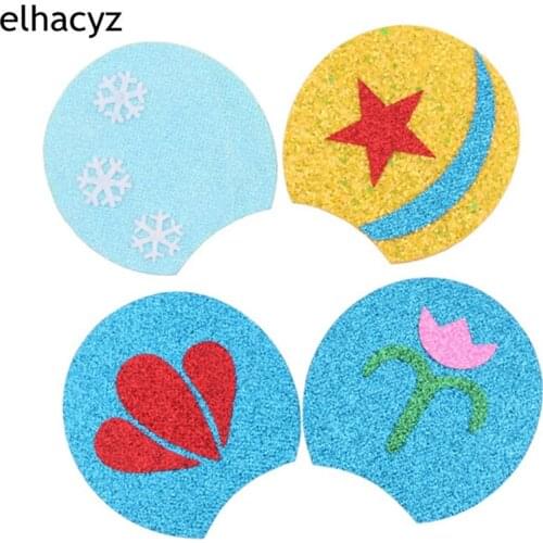 1Pair New Fashion Glitter Mouse Ears Festival Star Snowflake Headband Trendy Headwear DIY Crafts Kids Girls DIY Hair Accessories
