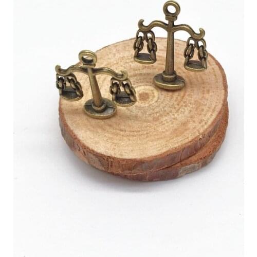 20 pcs Vintage Balance Charms metal Libra pendants fit DIY earring bracelet necklace Jewelry Making
