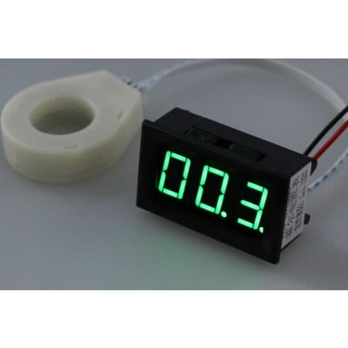 DC 5-120V 100A Digital Voltmeter Current Voltage Amp Meter w Hall Effect Sensor