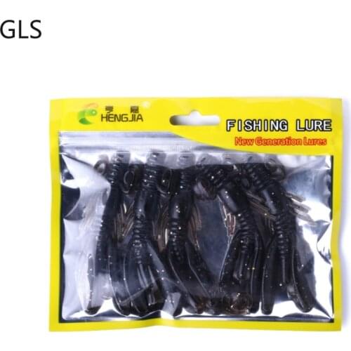 5 Pcs/Bag 9CM 12G Black Simulation Cricket High Quality Soft Bait fishing Lure Shrimp Type Fake Lure 2021New