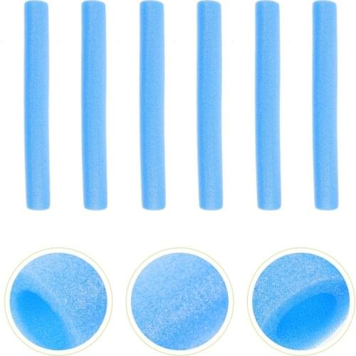 6pcs Trampoline Pole Foams Cover Jumping Bed Railing Foams Sponge Tubes Fittings