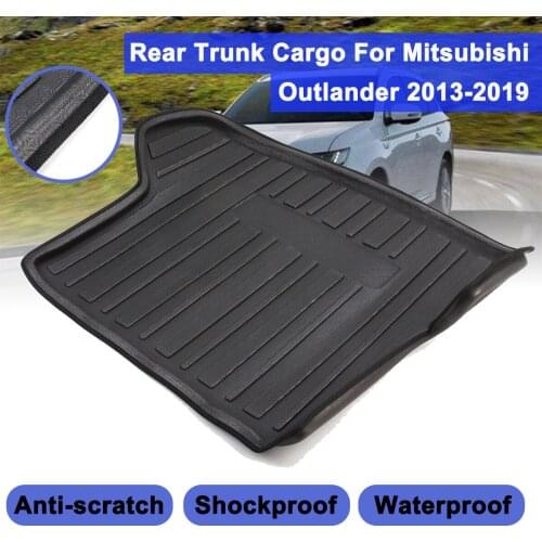 Cargo Liner For Mitsubishi Outlander 2013-2019 Rear Trunk Cargo Floor Mat Waterproof Anti-skid Shock-proof Buffer Performance