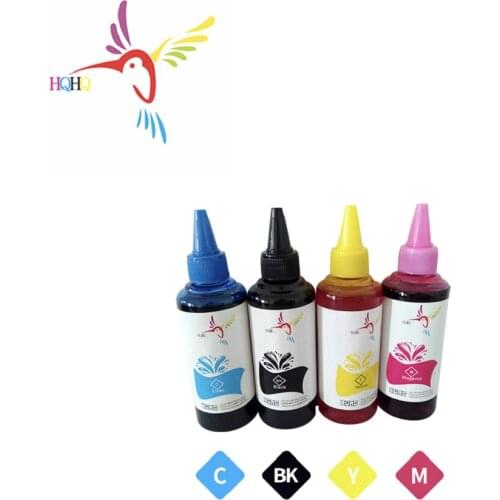 HQHQ 4 Colors/Set 100ml High Quality Water Based Dye Ink For HP Designjet 500/800/510/HP Designjet 4000/4500/4020/4520 Printer