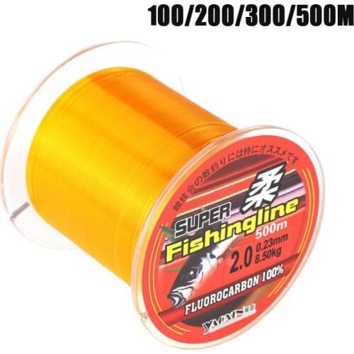 500M super Nylon Fishing Line Japanese Durable Monofilament Rock Sea Fishing Line pesca 8-46 LB 100/200/300/500m