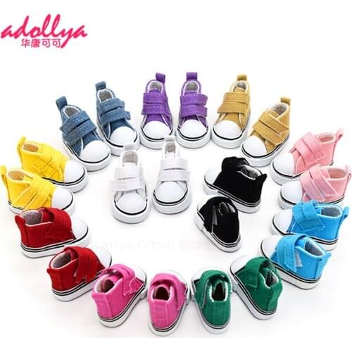 Adollya Hot Fashion Shoes For Dolls 1/6 BJD Doll Pink Red Purple Yellow Doll Accessories BJD Shoes for 27-30CM Doll Accessories