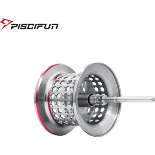 Piscifun Torrent Fishing Reel Shallow Spool 14g Lightweight Aluminum Magnetic Brake Baitcasting Reel Spare Parts Replacement