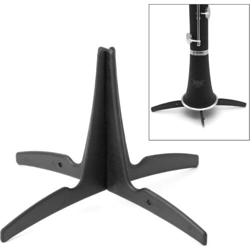 Portable Clarinet Stand Bracket Plastic Foldable Flute Holder Musical Instrument Placement Rack
