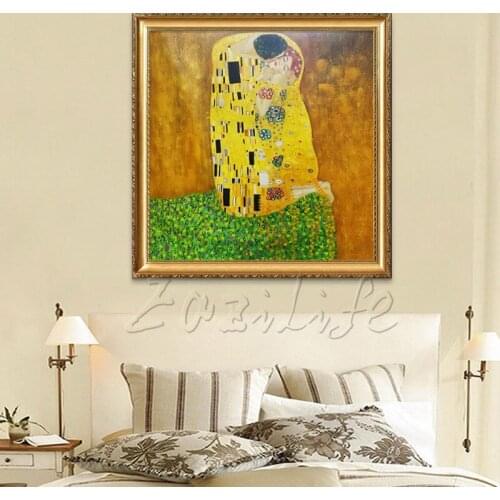 Portrait of Adele Bloch-Bauer Gustav Klimt Art Reproduction oil Painting Person Home Decoration Wall Pictures Wall art