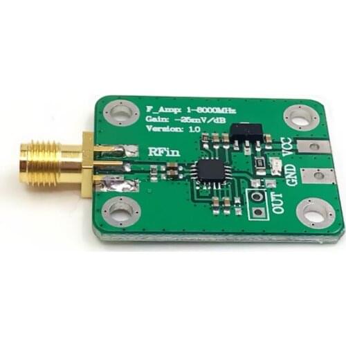 RF Power Meter Logarithmic Detector Power Detection (1-8000MHz)