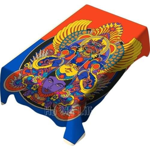 Fantasy Illustration Vector Tablecloth For Indoor And Outdoor Art Decoration