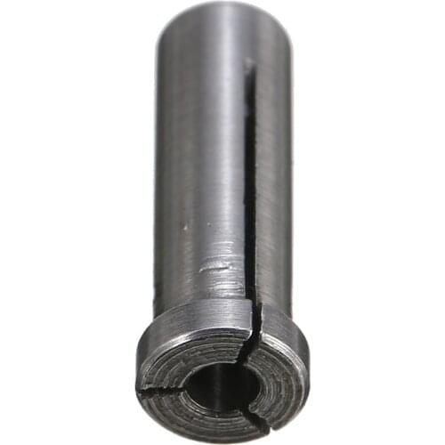 1pc 6mm Grinder Chuck Collet 1/4" to 1/8" Reducer Adapter Metal For Rotary Tool