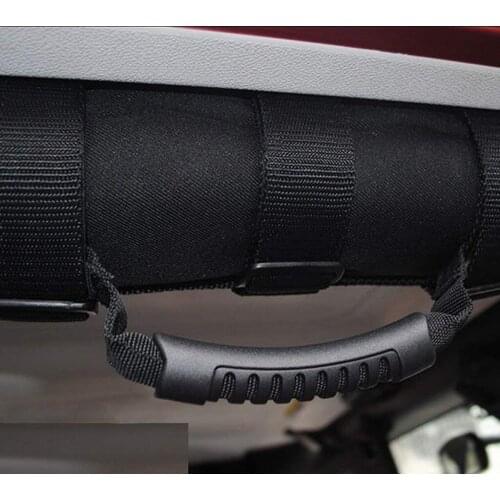 2Pieces Roll Bar Grab Handles Grib Hand Holder For Jeep Wrangler JK TJ YJ