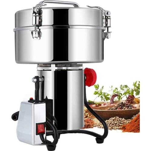 4500G 5000W Grains Spices Hebals Cereals Coffee Dry Food Grinder Mill Grinding Machine Medicine Powder Crusher