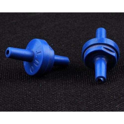 5Pcs Aquarium Fish Tank Air Pump Check Valve One Way Non-Return Valve Fish Tank Aquarium Water Air Pump For Air Tube 4MM Pump