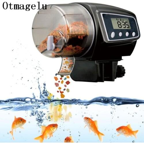 Automatic Fish Feeder for Aquarium Fish Tank Auto Feeder with Timer Pet Feeding Dispenser Fish Shrimp Betta Goldfish Food Feeder