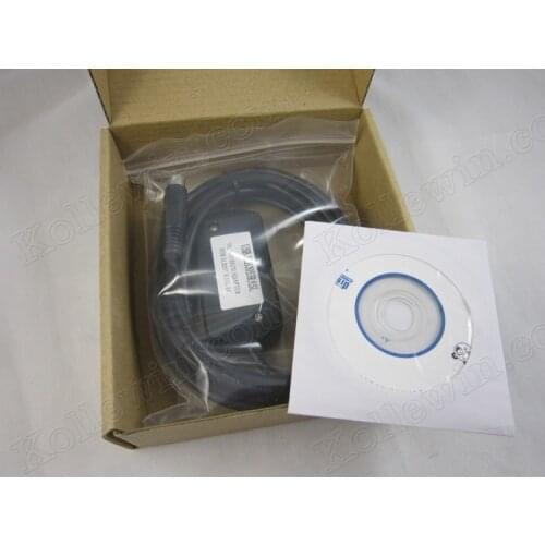 Free Shipping Compatible USB-SLB2053RASL Programming Cable, USB Interface Adapter OEM USBSLB2053RASL for EC series PLC