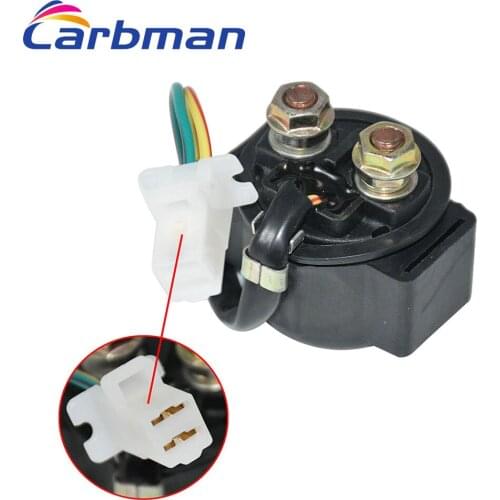 Carbman NEW Starter Relay Solenoid for YAMAHA WARRIOR 350 YFM350 1987-2004 ATV Motorbike parts