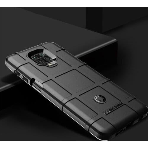 Note9S Case For Xiaomi Redmi Note 9 9A 9T 9C Mi 10T M3 Armor Protect Rugged Shield TPU Back Cover For POCO X3 NFC Case Silicone