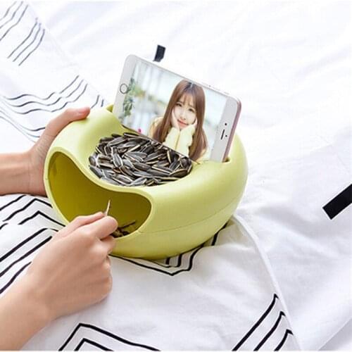 Home Multifunction Storage Box Creative Shape Bowl Perfect For Seeds Nuts And Dry Fruits Storage Organizer Box Food Tray Case