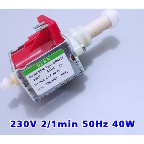 ULKA EP4 Electromagnetic pump AC230V plunger pump coffee machine water pump