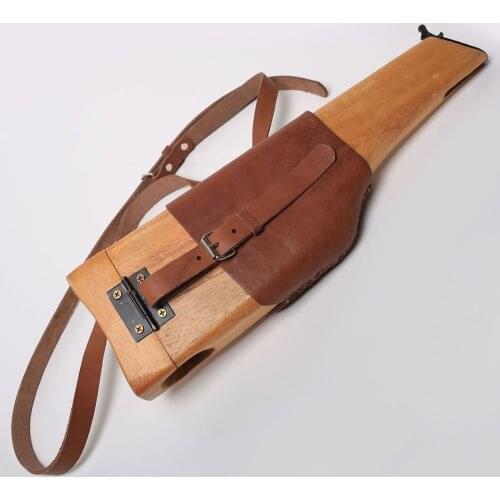 Replica WWII C96 German Army Woode Holster Stock Mauser Broomhandle Butt