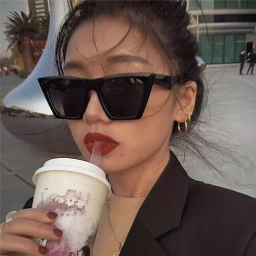 LANTI Womens Cat Eye Sunglasses