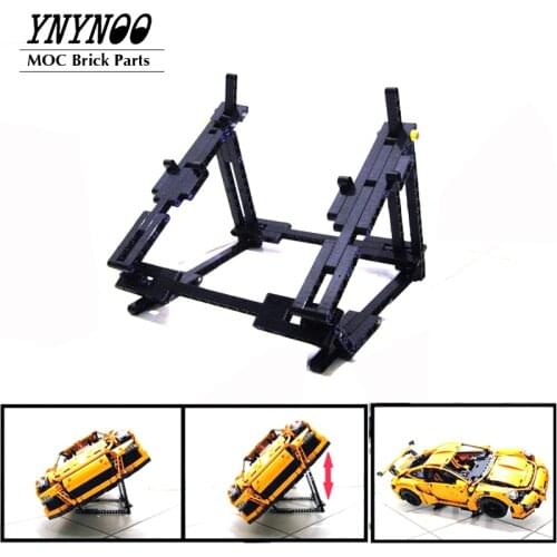 NEW Techncial MOC Adjustable Side Vertical Stand Parts Kit for 42056 Building Blocks Bricks Model Display Stands DIY Toys