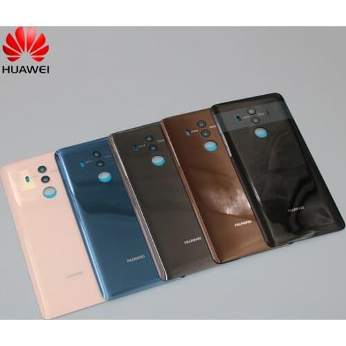 Original Huawei Mate 10 Pro Back Battery Cover Door Rear Glass Housing Case For Huawei Mate 10 Battery Cover +Camera Lens&Logo
