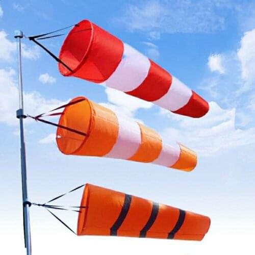 100CM Hot Sale Reflective Windsock Outdoor Scratchproof Windproof Fluorescent Reflective Windsock Weathervane Wind Sock