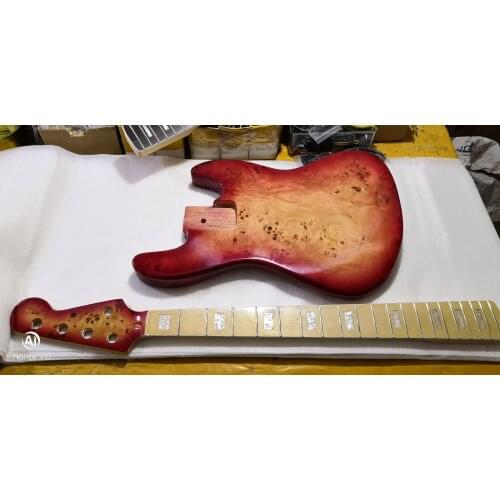 Elect five strings bass kits with paint