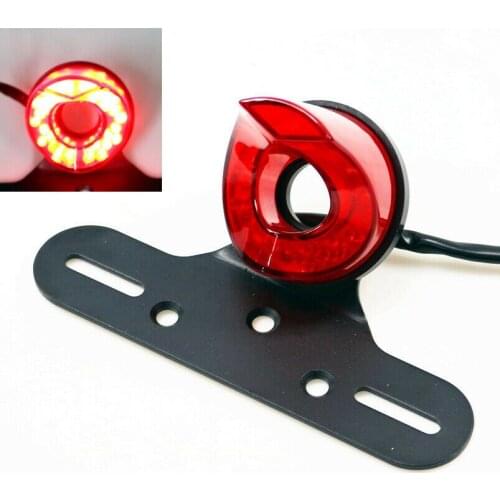 Retro Cafe Racer Motorcycle Spots Tail Brake Light For Harley Bobbers Choppers