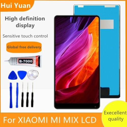 6.4" LCD Display For Xiaomi Mix Lcd With Touch Screen Digitizer Assembly For Xiaomi Mi MIX LCD