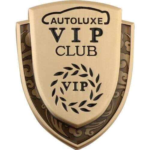 Car logo for car body decoration, car modification, metal car sticker, VIP car accessories