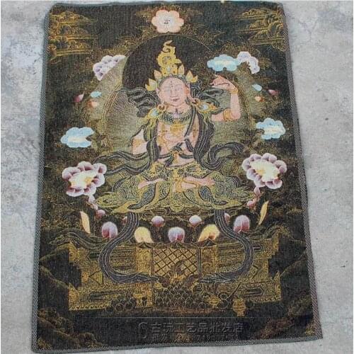 Free shipping of multi-style Tibetan Buddhist hand-embroidered Tangka Buddha and Bodhisattva ornaments