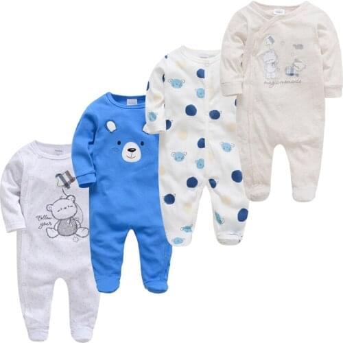 2020 baby clothes Full Sleeve cotton infantis baby clothing romper cartoon costume ropa bebe 3 6 9 12M newborn boy girl clothes