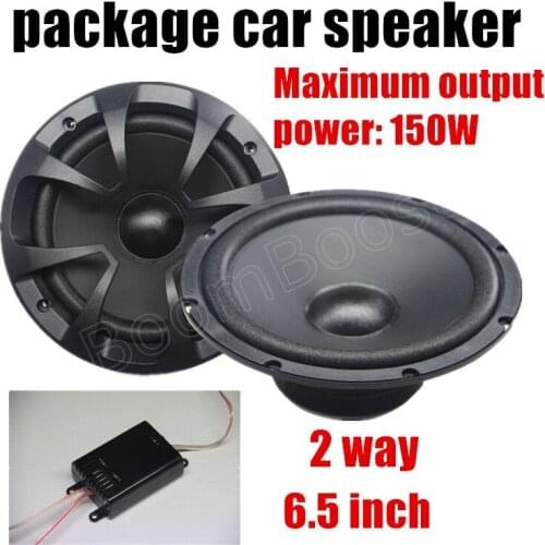 Free shipping 6.5 inch 2 way 2x150W car package speaker car audio stereo speaker for all cars hot sale