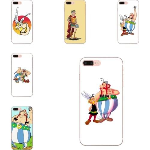 For Samsung Galaxy Note 5 8 9 S3 S4 S5 S6 S7 S8 S9 S10 mini Edge Plus Lite TPU Print Phone Asterix And Obelix