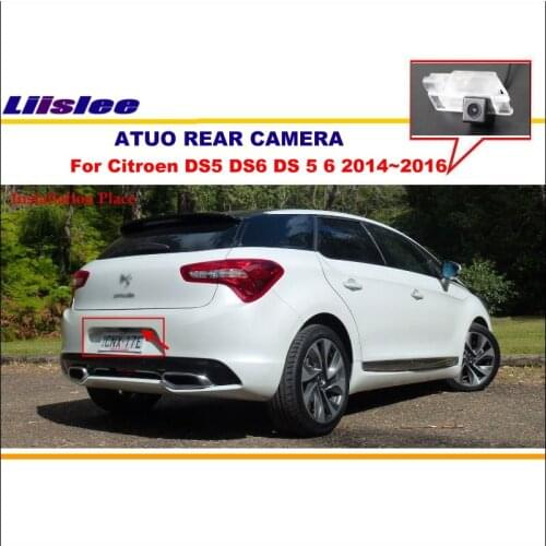 Liislee Car Rear View Camera For Citroen DS5 DS6 DS 5 6 2014~2016 / Reverse Camera / NTST PAL / License Plate Lamp OEM