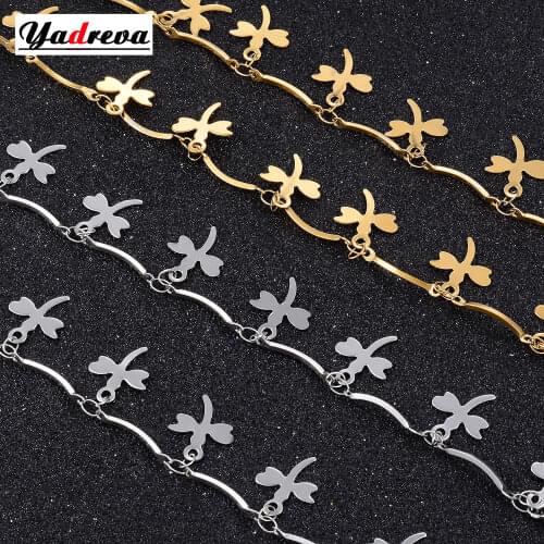 Stainless Steel Personality Multi-Style Necklace Dragonfly Pattern Fashion Lady Necklace