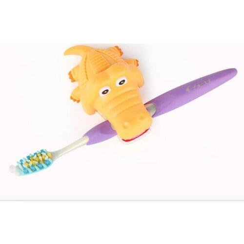 Creative Lovers Crocodile Head shape Toothbrush Holder With Suction Cups Bathroom Products