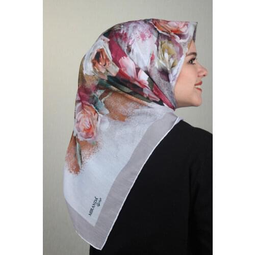 MİRANDA PATTERNED SOFT HAND DİKİŞLİ SCARF-DESEN-02-RENK-05