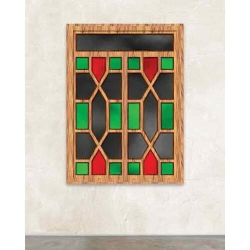 Eshel Model Rectangular Window V 1/100 - 4'lü