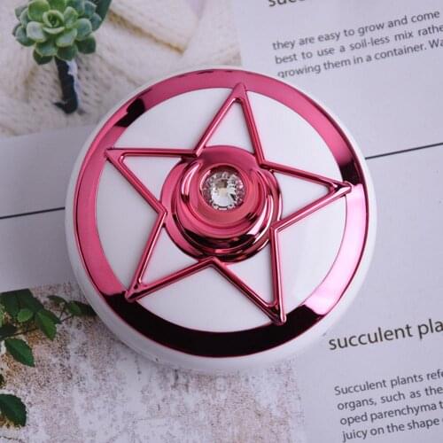 New Cartoon Sailor Moon Invisible Glasses Case Portable Beauty Travel Mini Angel Wing Stars Invisible Glasses Storage Boxes