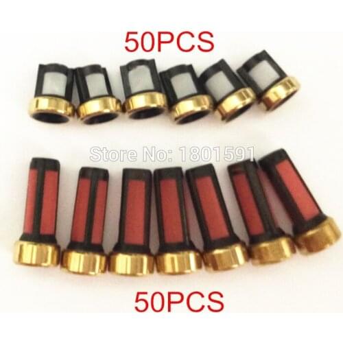 Wholesale 50sets high quality fuel injector filter for Renault and japanenes cars (AY-F1010,AY-F104B)