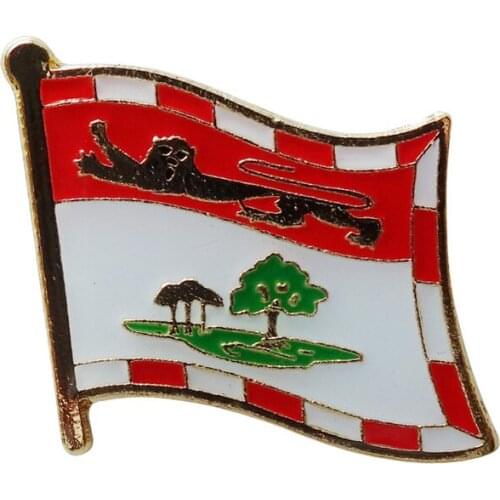 Pei country flag lapel pin badge+Iron plated brass+paints+epoxy+butterfly back button-Free shipping(350 pcs/lot)